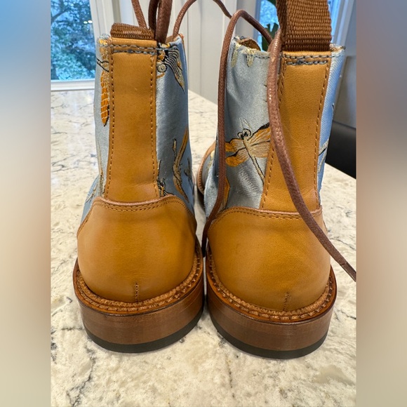 Men's Taft The Jack in Blue Dragonfly Boots - Artisan Handmade in Spain Size 39 - Picture 3 of 11
